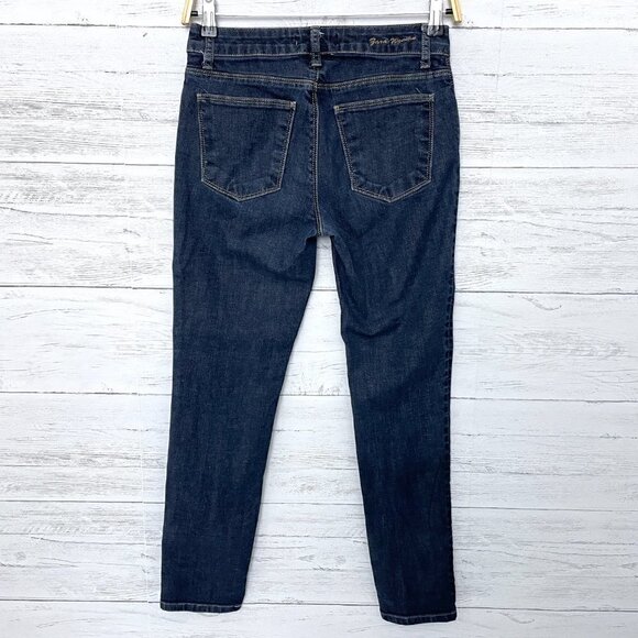 Zara Woman Women's Skinny Jeans Straight Leg Dark Wash size 4 - Picture 2 of 8